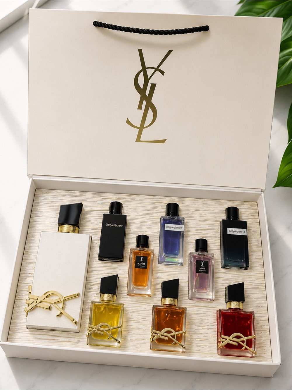 🖤 Yves Saint Laurent Mini Perfume Gift Set  Fragrance Collection 🖤